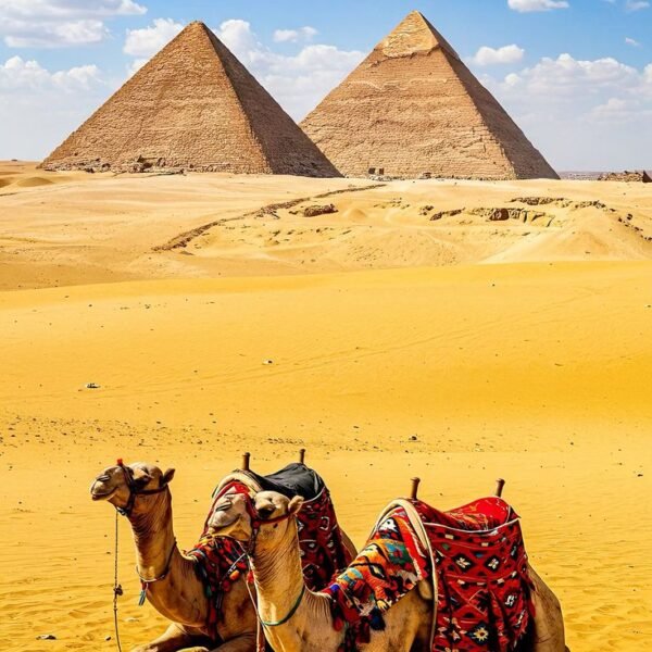 Giza Pyramids and Sphinx, Egypt