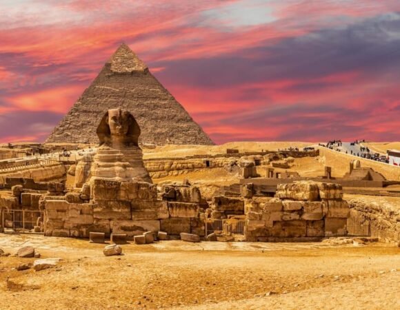 Giza pyramids and Saqqara tour from Port Said