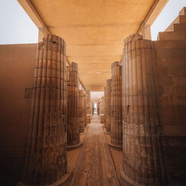 Step Pyramid of King Zoser, Saqqara Necropolis, Egypt