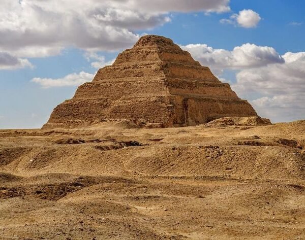 Step Pyramid of King Zoser, Saqqara Necropolis, Egypt