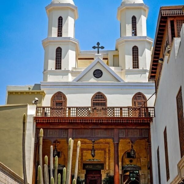 Hanging church, Coptic Cairo, Egypt