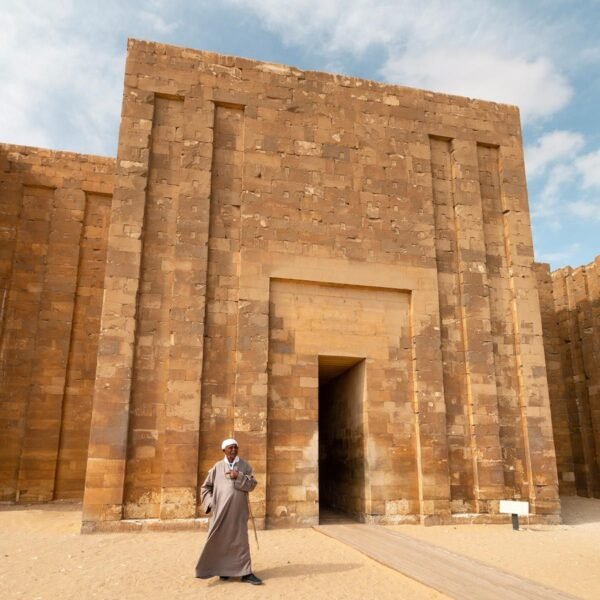 Step Pyramid of King Zoser, Saqqara Necropolis, Egypt